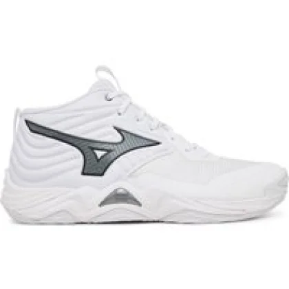 Mizuno Tenisice za dvoranski nogomet Wave Momentum Elite Mid V1GA2517 Bijela
