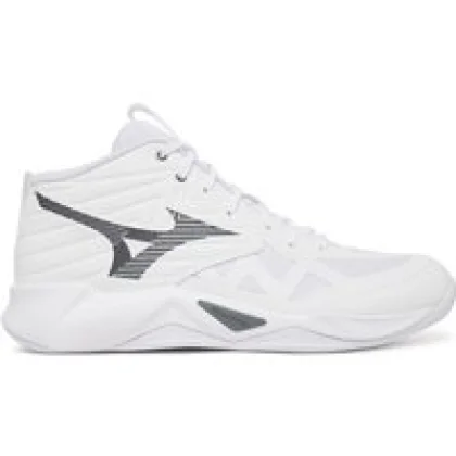 Mizuno Tenisice za dvoranski nogomet Wave Momentum Pro Mid V1GA2545 Bijela