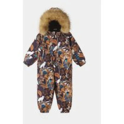 Reima Zimski kombinezon Lappi 5100129C Crna Regular Fit