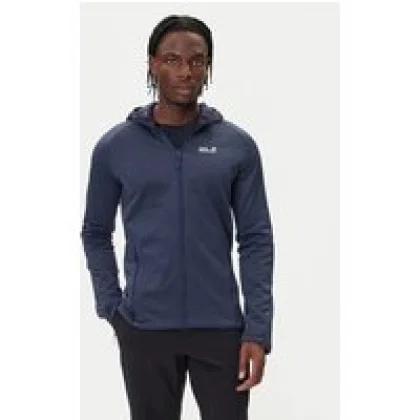 Jack Wolfskin Flis Peak District A65272 Tamnoplava Regular Fit