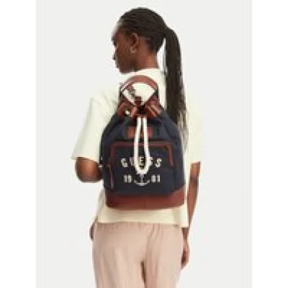 Ruksak Guess HMOSCM P6204 Tamnoplava