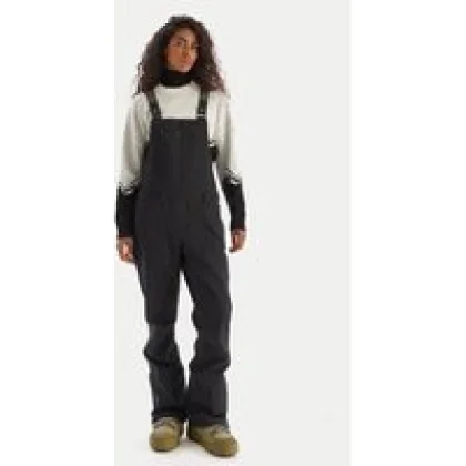 Roxy Skijaške hlače Rideout BIB PT ERJTP03290 Crna Regular Fit