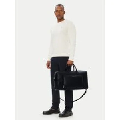 Torba za vikend Tommy Hilfiger Th Central Duffle AM0AM14739 Crna