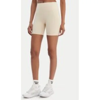 Reebok Sportske kratke hlače Reebok x Ewa Chodakowska RK25618CCW Bež Slim Fit