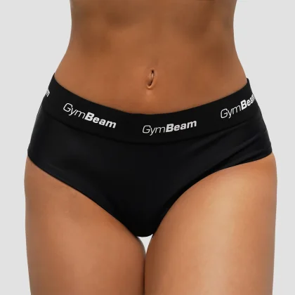 GymBeam Women‘s Bikini Bottom Sporty Black