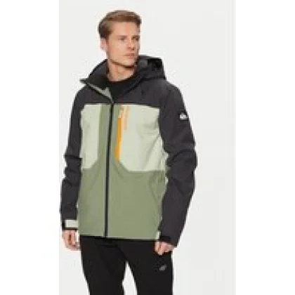 Quiksilver Skijaška jakna Dawson EQYTJ03451 Zelena Slim Fit
