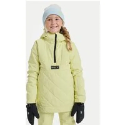 Roxy Snowboard jakna Radiant Lines Overhead ERGTJ03194 Zelena Regular Fit