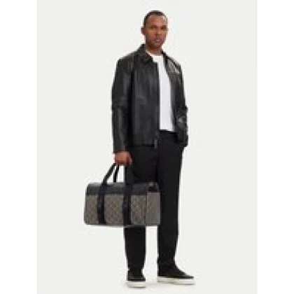 Torba za vikend Calvin Klein Mixed Emblem Aop LV04D3379G Bež