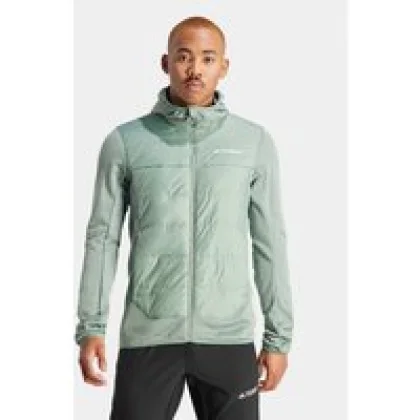 adidas Outdoor jakna Terrex Multi Hybrid IM8107 Zelena Regular Fit