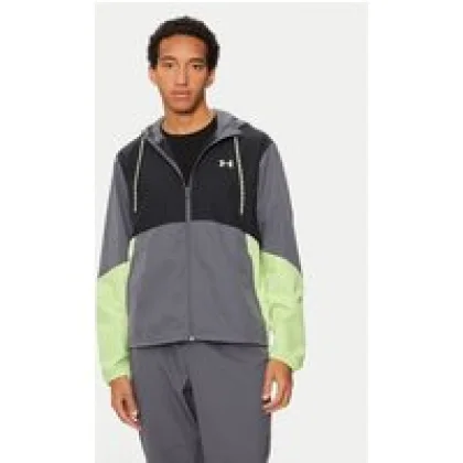 Under Armour Jakna protiv vjetra Ua Legacy Windbreaker 1382875 Siva Regular Fit