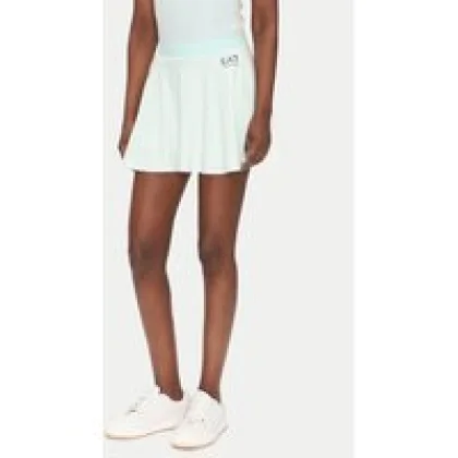 EA7 Emporio Armani Suknja za tenis 7W000204 AF13282 M9040 Bijela Regular Fit