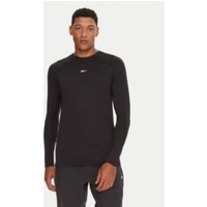 Reebok Tehnička majica Ls Muscle Tee RK25176CCM Crna Regular Fit