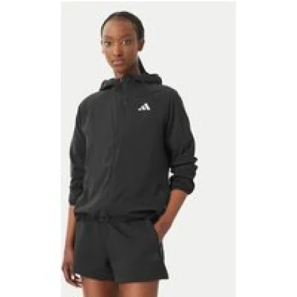 adidas Jakna za trčanje Essentials KA4339 Crna Regular Fit