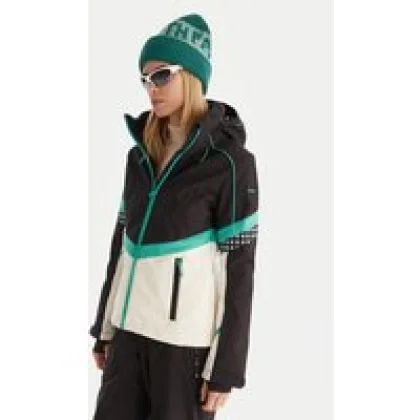 Roxy Skijaška jakna Peak Chic Softshell Jk ERJTJ03512 Crna Slim Fit