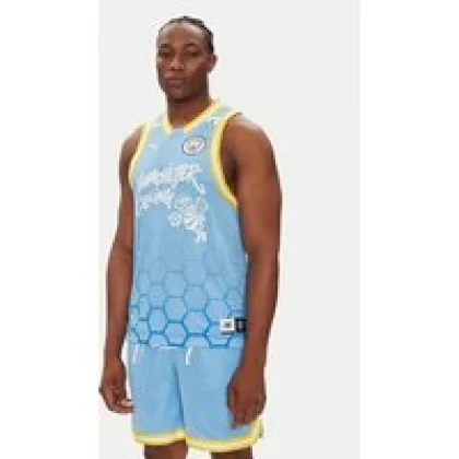 Puma Tank top Hoops Manchester City 631693 Svijetloplava Regular Fit