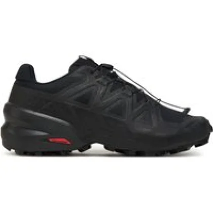 Tenisice za trčanje Salomon Speedcross 6 Wide L41744000 Crna