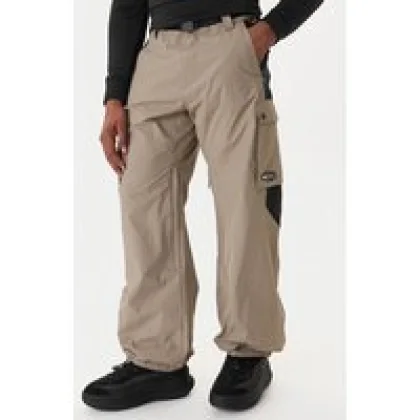 Quiksilver Skijaške hlače Snow Down Cargo EQYTP03231 Crna Relaxed Fit