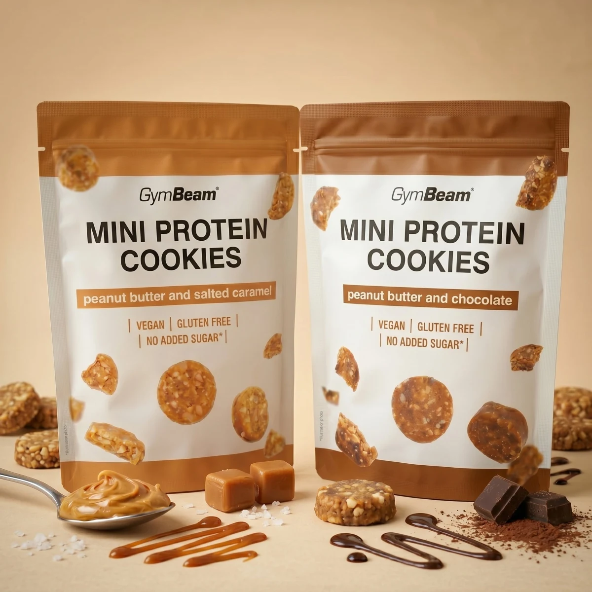 GymBeam Mini Protein Cookies · záber 3