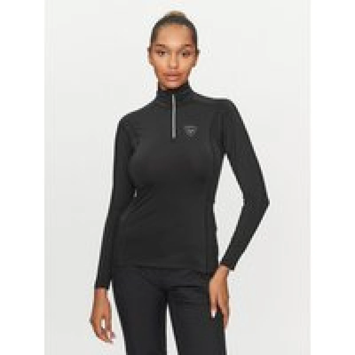 Rossignol Tehnička majica dugih rukava Classique Crna Standard Fit · záber 1