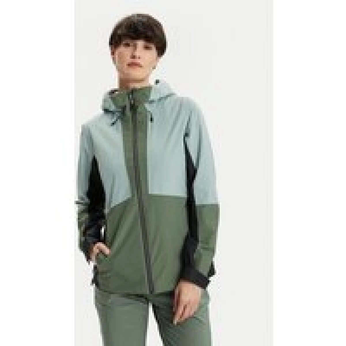 CMP Vodootporna jakna 34Z6526 Zelena Regular Fit · záber 1