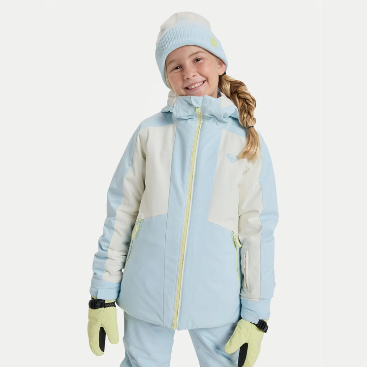 Roxy Skijaška jakna Dreamountains ERGTJ03193 Svijetloplava Regular Fit · záber 2
