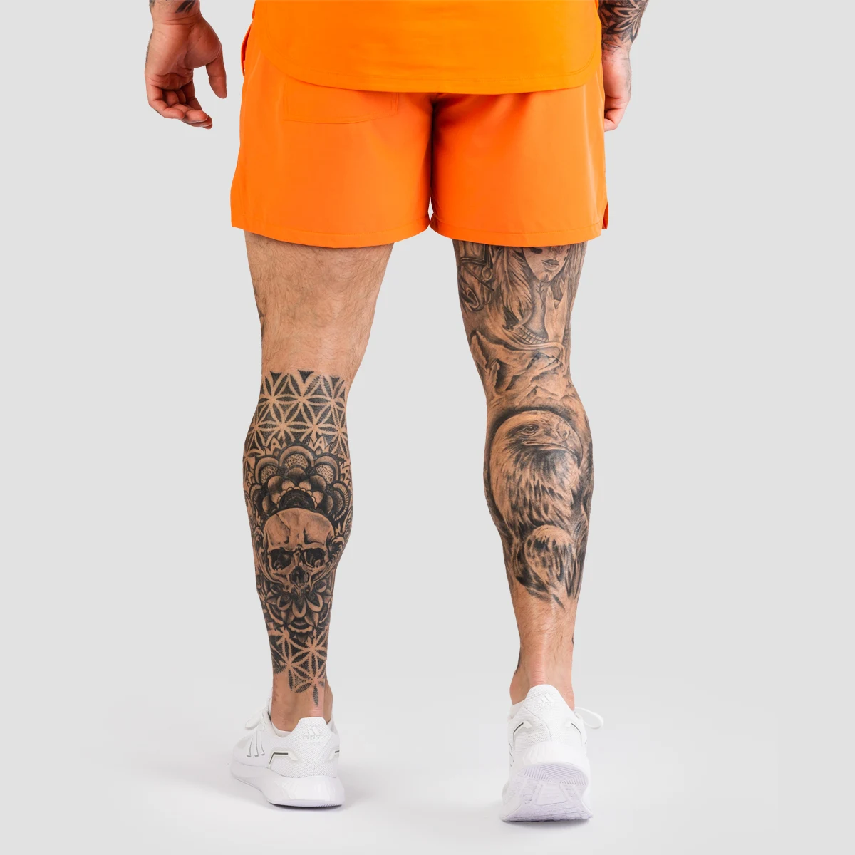 GymBeam Muške kratke hlače TRN Orange · záber 2
