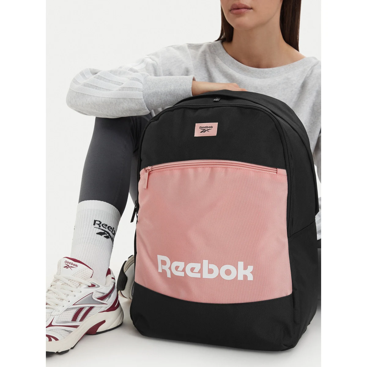 Ruksak Reebok CWBEO-RBK-P-001-08 Crna - Veličina: univerzálna veľkosť | Boja: čierna | Dobna skupina: Odrasli | Spol: Unisex · záber 2