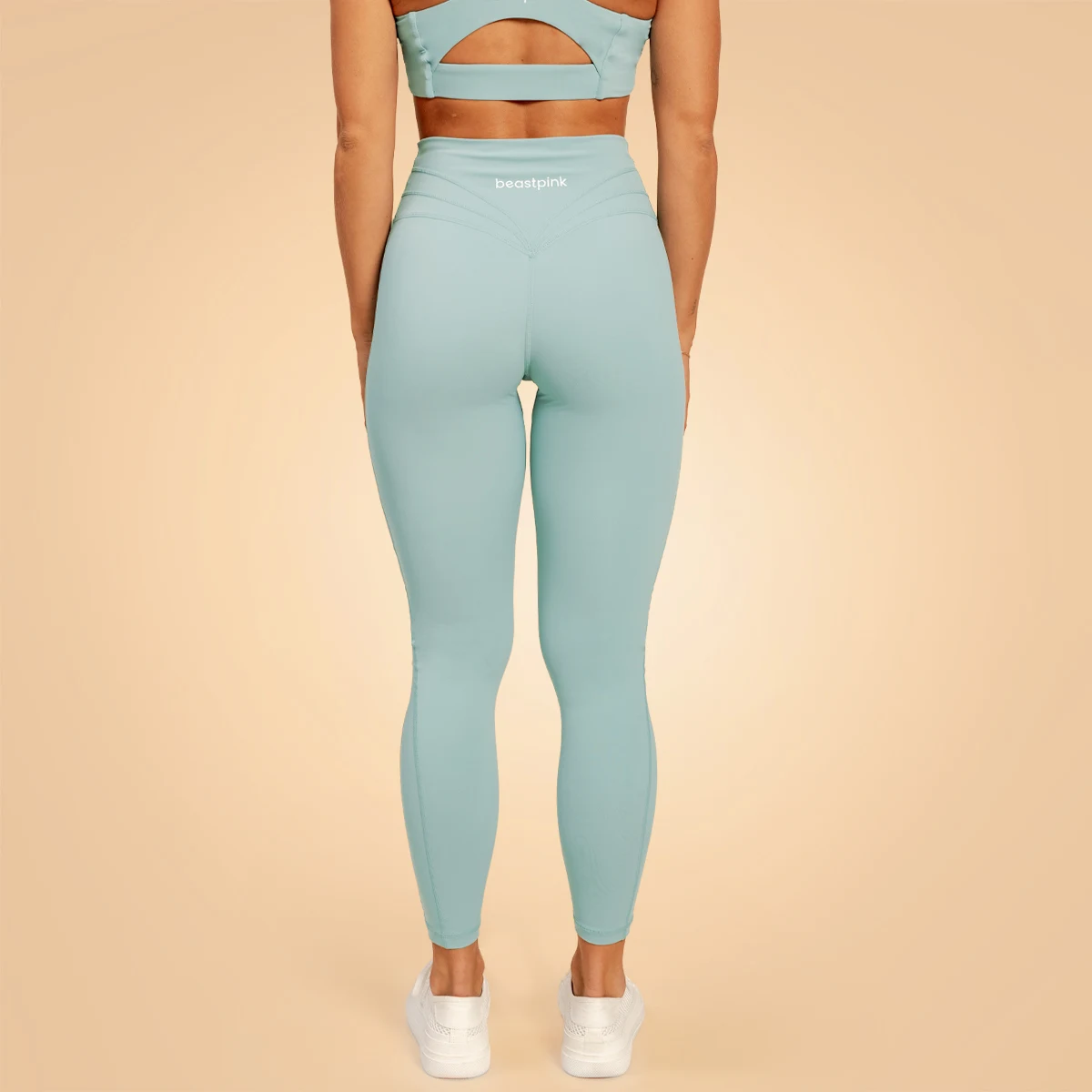 BeastPink Women‘s Sense Leggings Storm Blue · záber 3