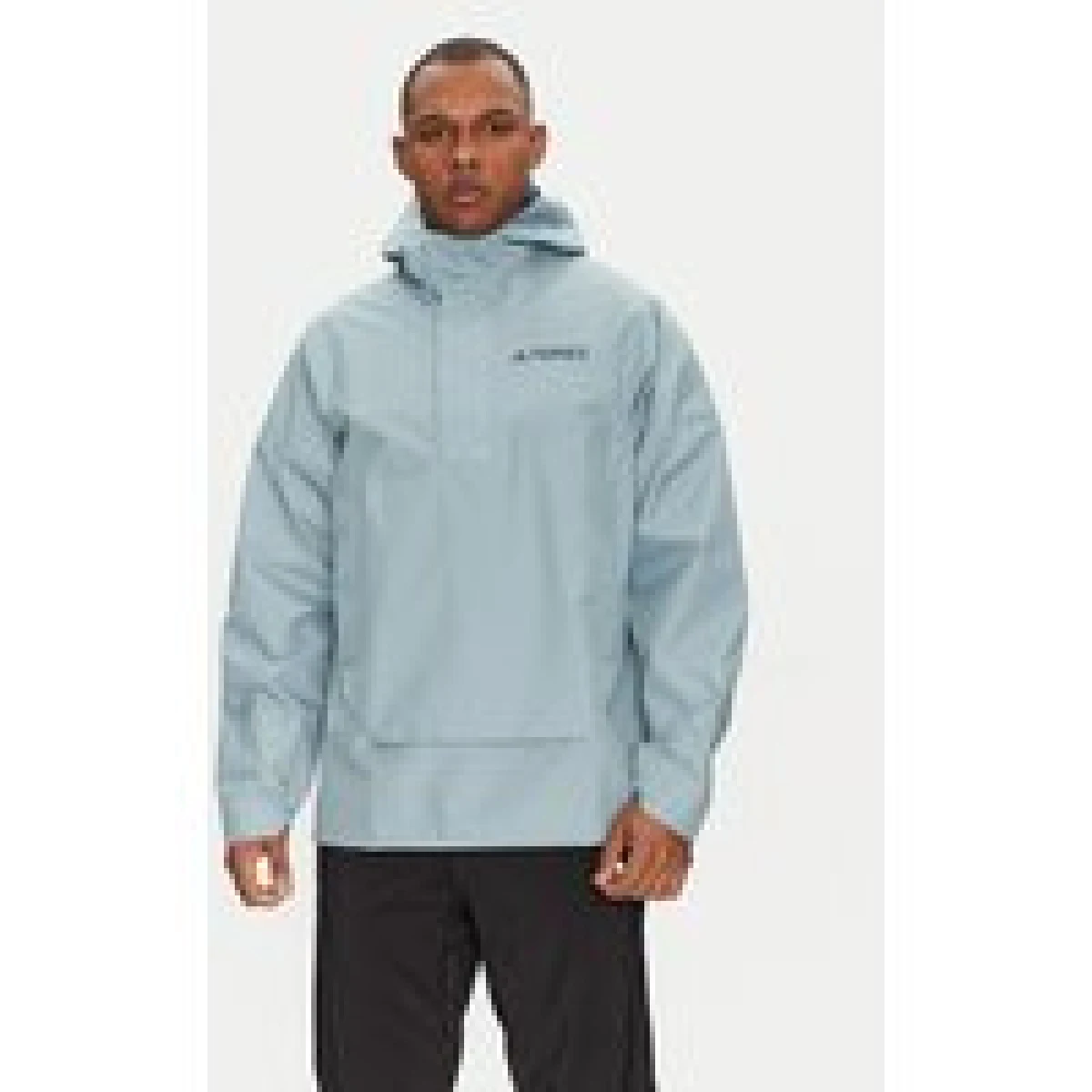 adidas Outdoor jakna Terrex Xploric 2.5L JD8347 Plava Loose Fit · záber 1
