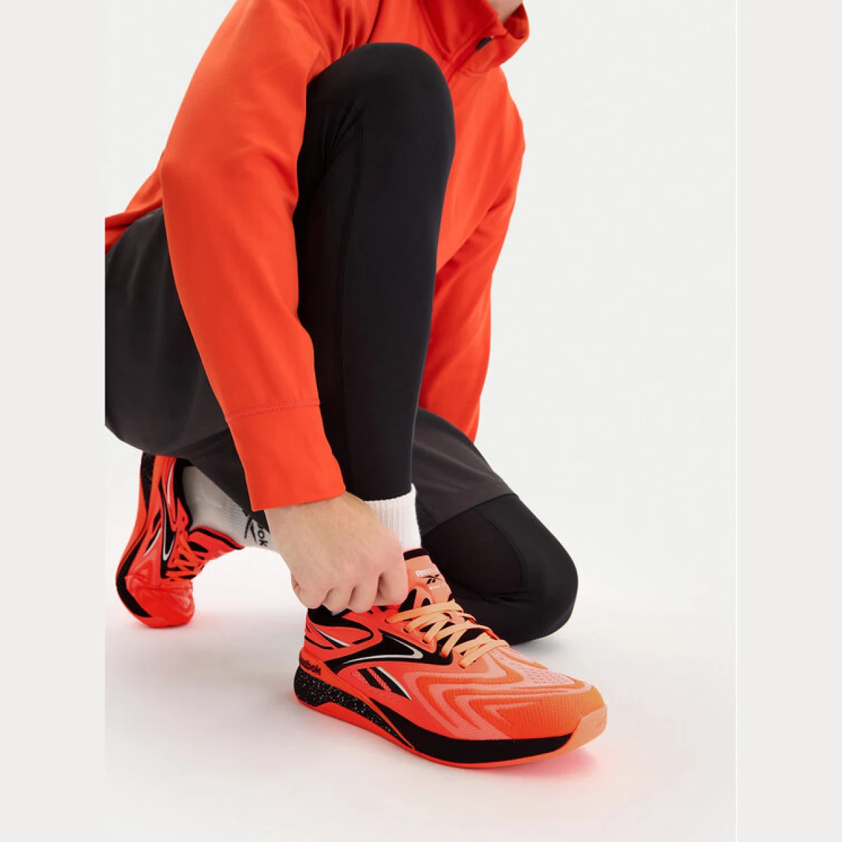 Reebok Obuća za teretanu EO-NANO X5 EDGE 100244428 Narančasta · záber 2