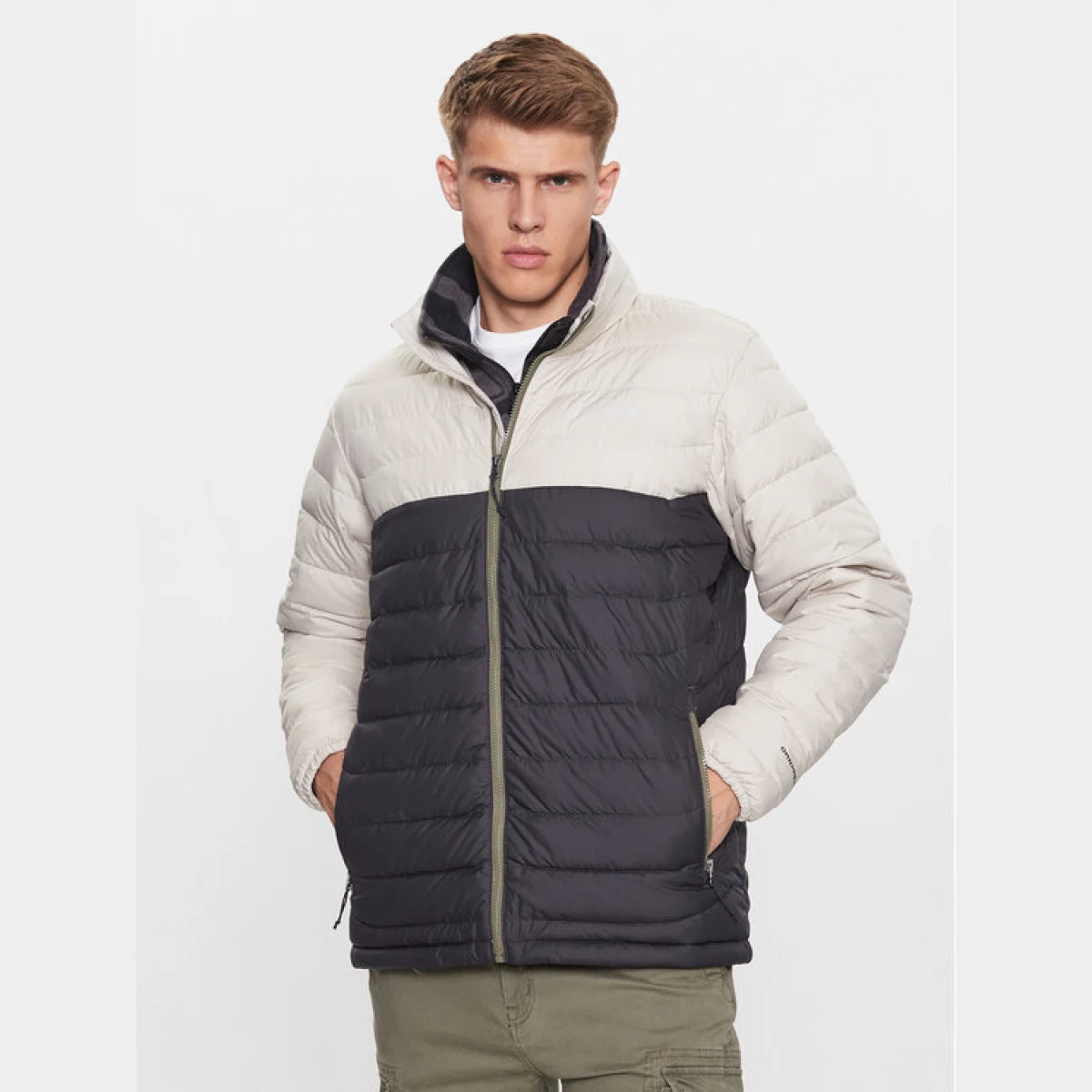 Columbia Prijelazna jakna Powder Lite™ Jacket Smeđa Regular Fit · záber 2