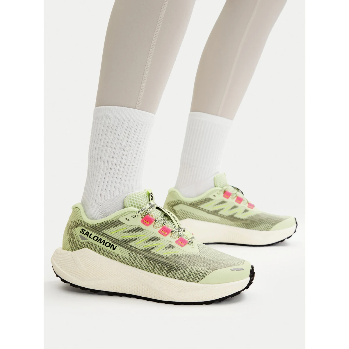 Tenisice za trčanje Salomon Aero Blaze 3 Grvl L49106400 Zelena · záber 2