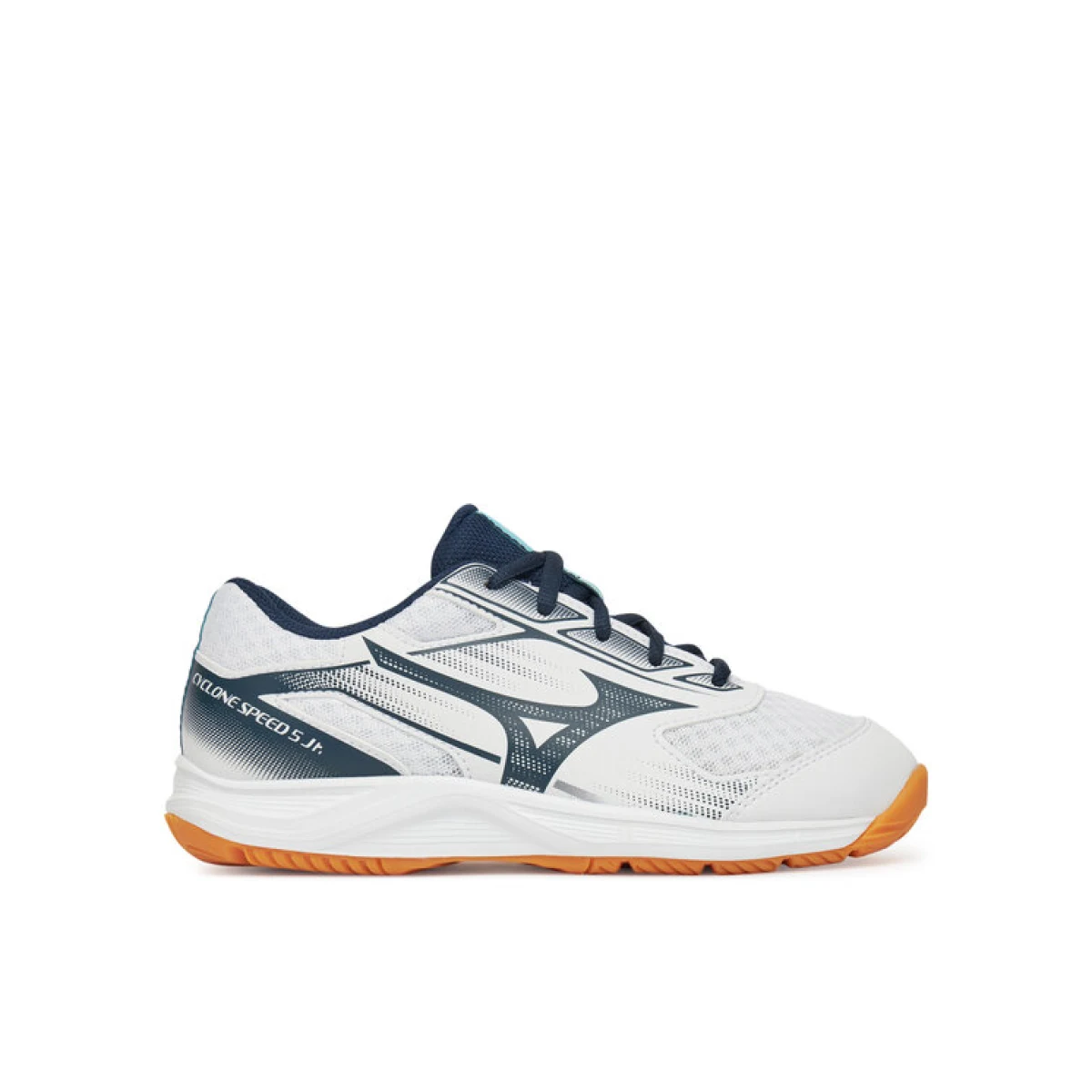 Mizuno Tenisice za dvoranski nogomet Cyclone Speed 5 JR V1GD251157 Bijela - Veličina: 37 | Boja: biela | Dobna skupina: Odrasli | Spol: Dječje · záber 2