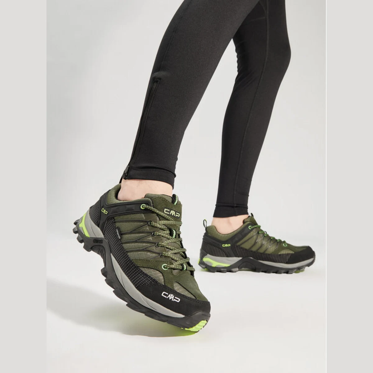 CMP Trekking Rigel Low Trekking Wp 3Q54457 Kaki · záber 2