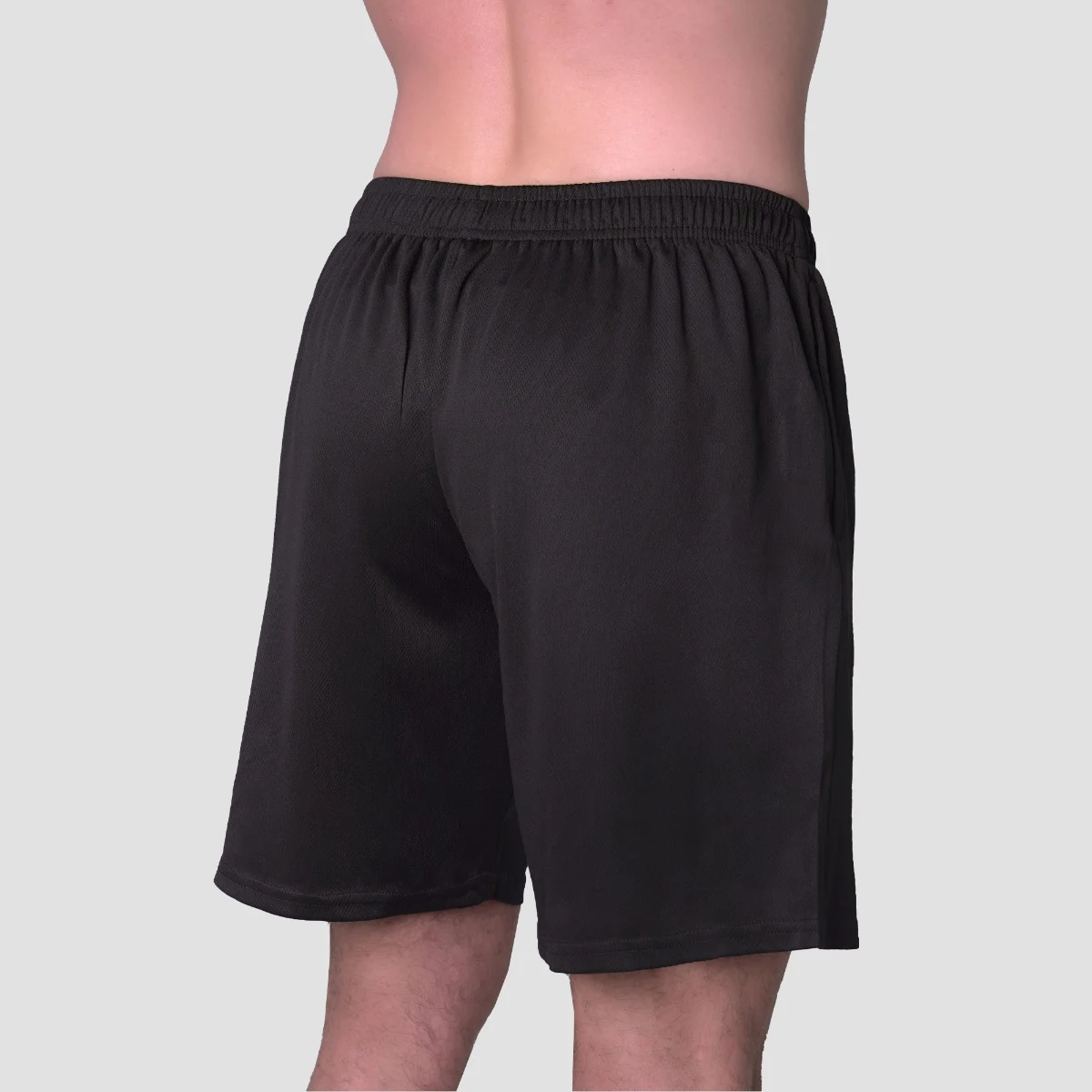 GymBeam Mesh Shorts Essence Black - Veličina: M | Boja: čierna | Dobna skupina: Odrasli | Težina: 0,192 g | Pakiranje: 75 · záber 4