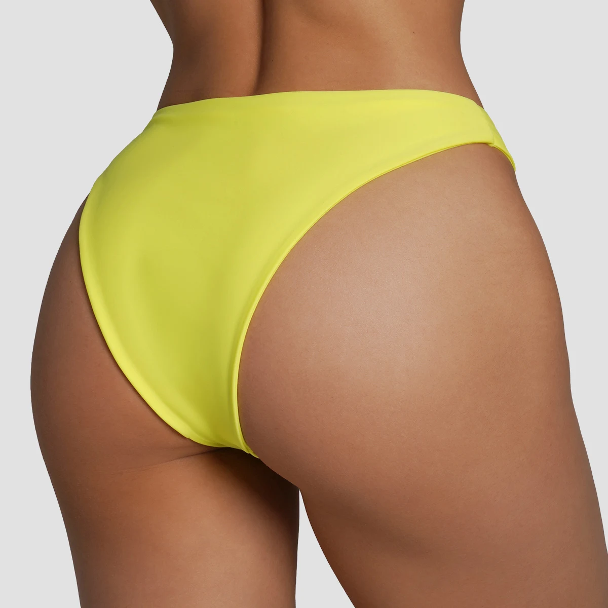 GymBeam Women‘s Bikini Bottom CURACAO Lime - Veličina: XS | Boja: žltá | Dobna skupina: Odrasli | Pohlavie: Žensko · záber 2