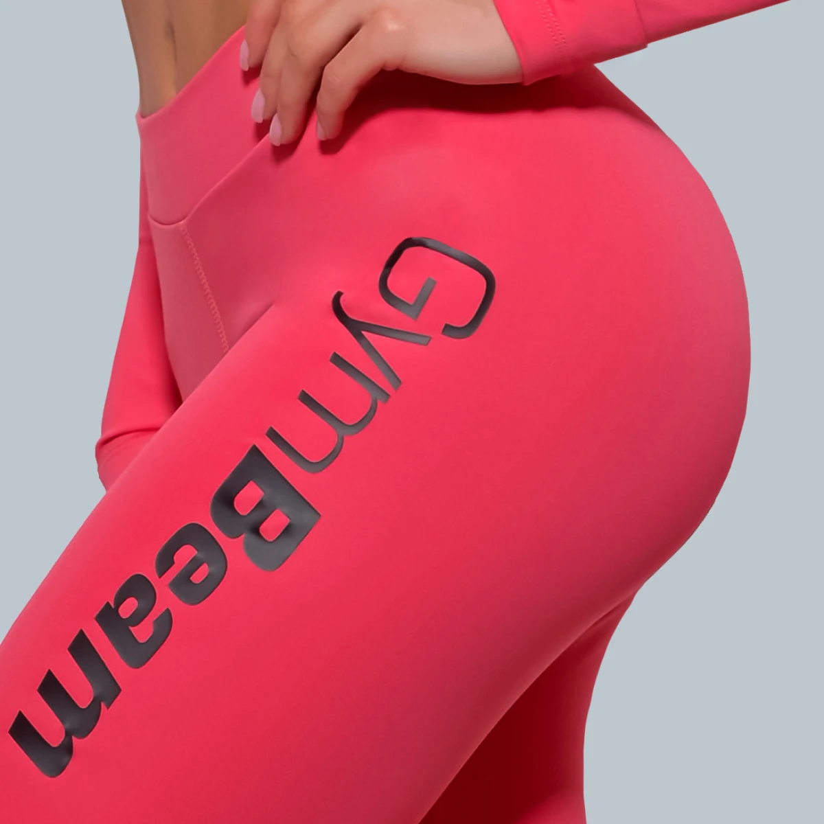 GymBeam Ženske tajice Advanced Cherry · záber 3