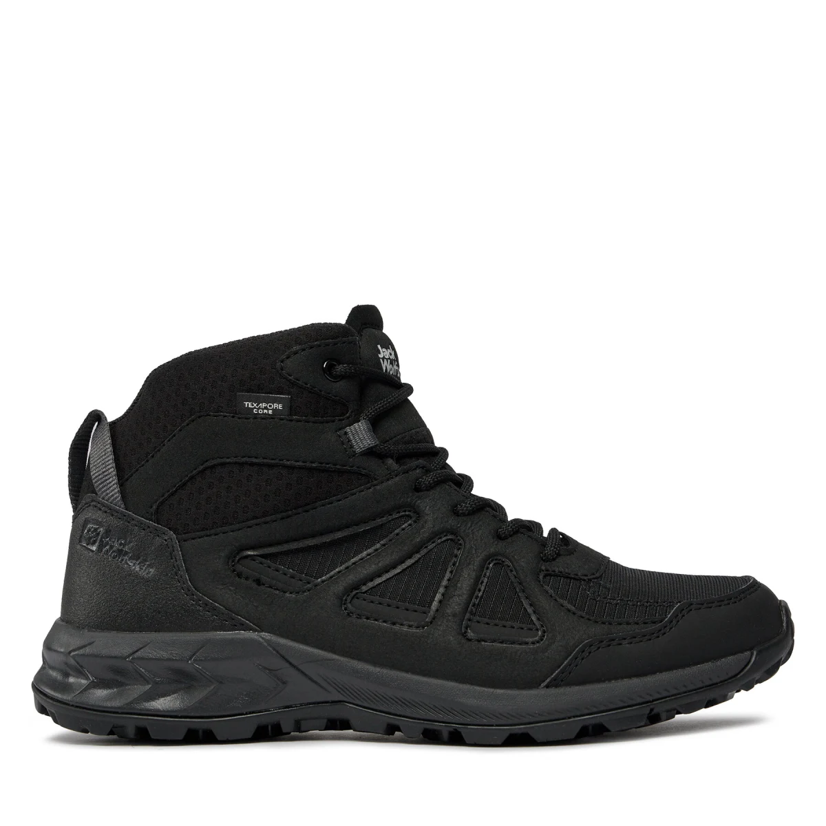 Trekking Jack Wolfskin Woodland 2 Texapore Mid M 4051261 Crna · záber 2