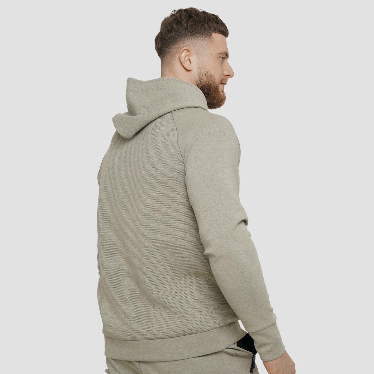 GymBeam Agile Hoodie Sage · záber 2