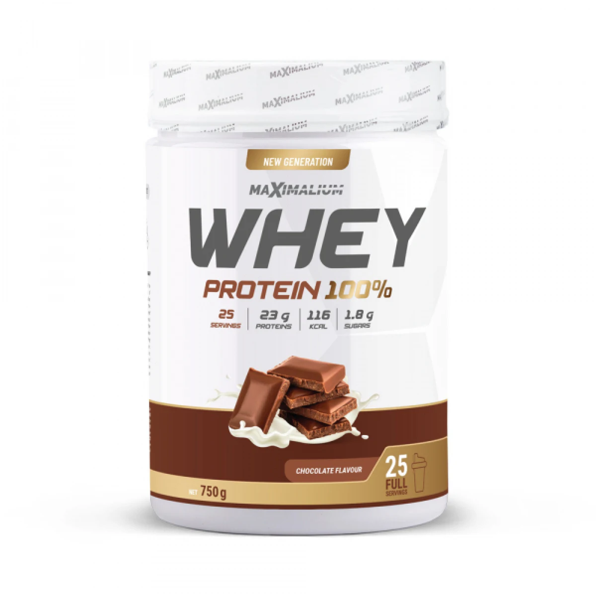 100 % Whey protein natural 750g (25 doza) · záber 1