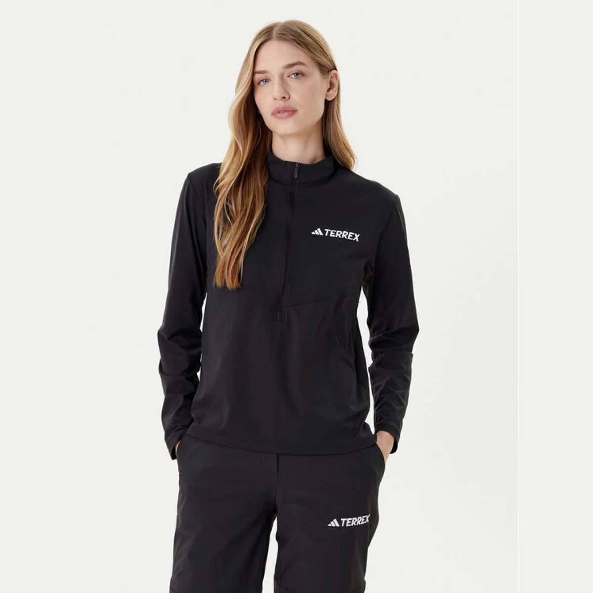 adidas Tehnička majica dugih rukava Terrex Multi Climacool JF4185 Crna Regular Fit · záber 2