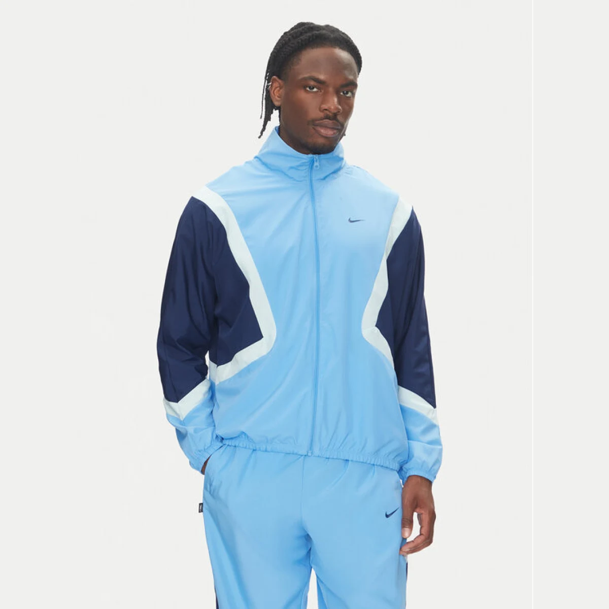 Nike Jakna protiv vjetra Icon FZ0248 Plava Relaxed Fit · záber 2