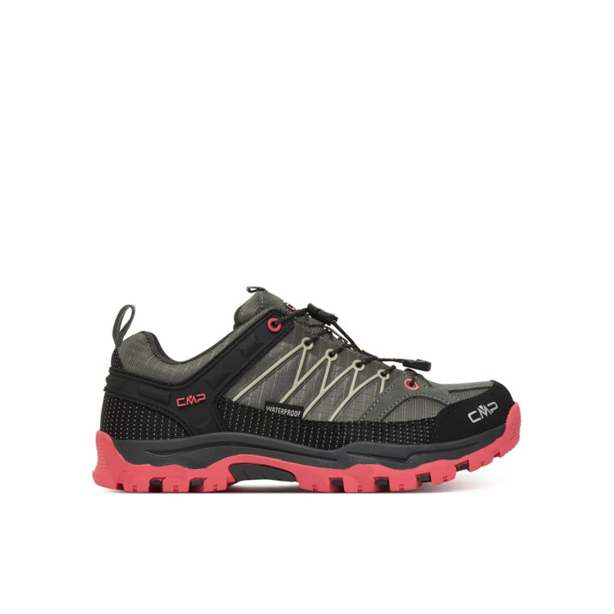 CMP Trekking Kids Rigel Low Trekking Wp 3Q54554 Zelena · záber 5