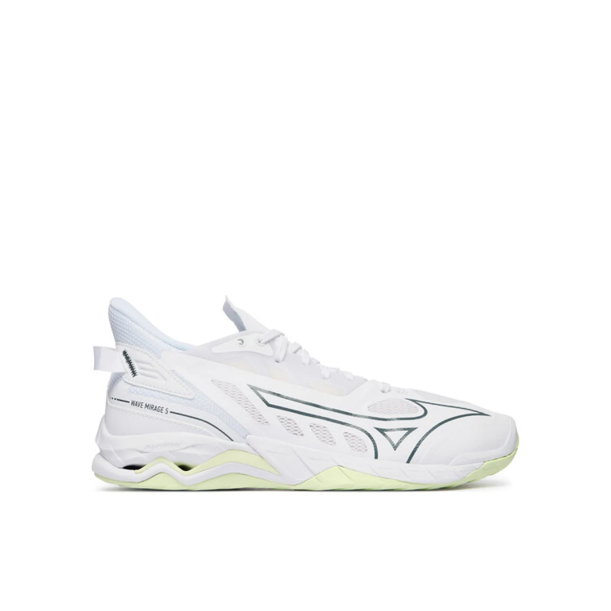 Mizuno Tenisice za dvoranski nogomet Wave Mirage 5 X1GB2350 Bijela - Veličina: 42 | Boja: biela | Dobna skupina: Odrasli | Spol: Žensko · záber 2