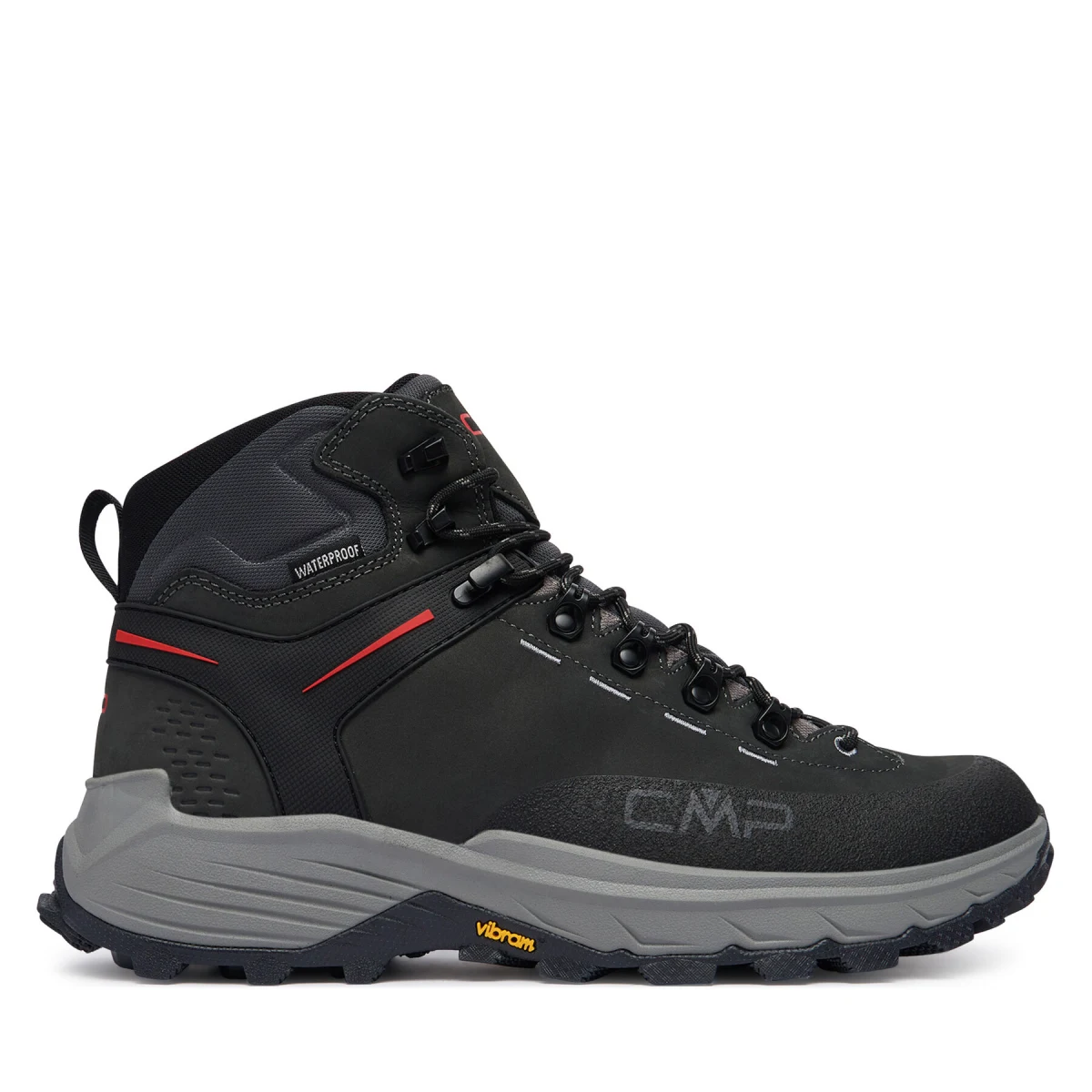 Trekking CMP Tytanus Mid Trekking Wp 3Q17657 Siva · záber 2