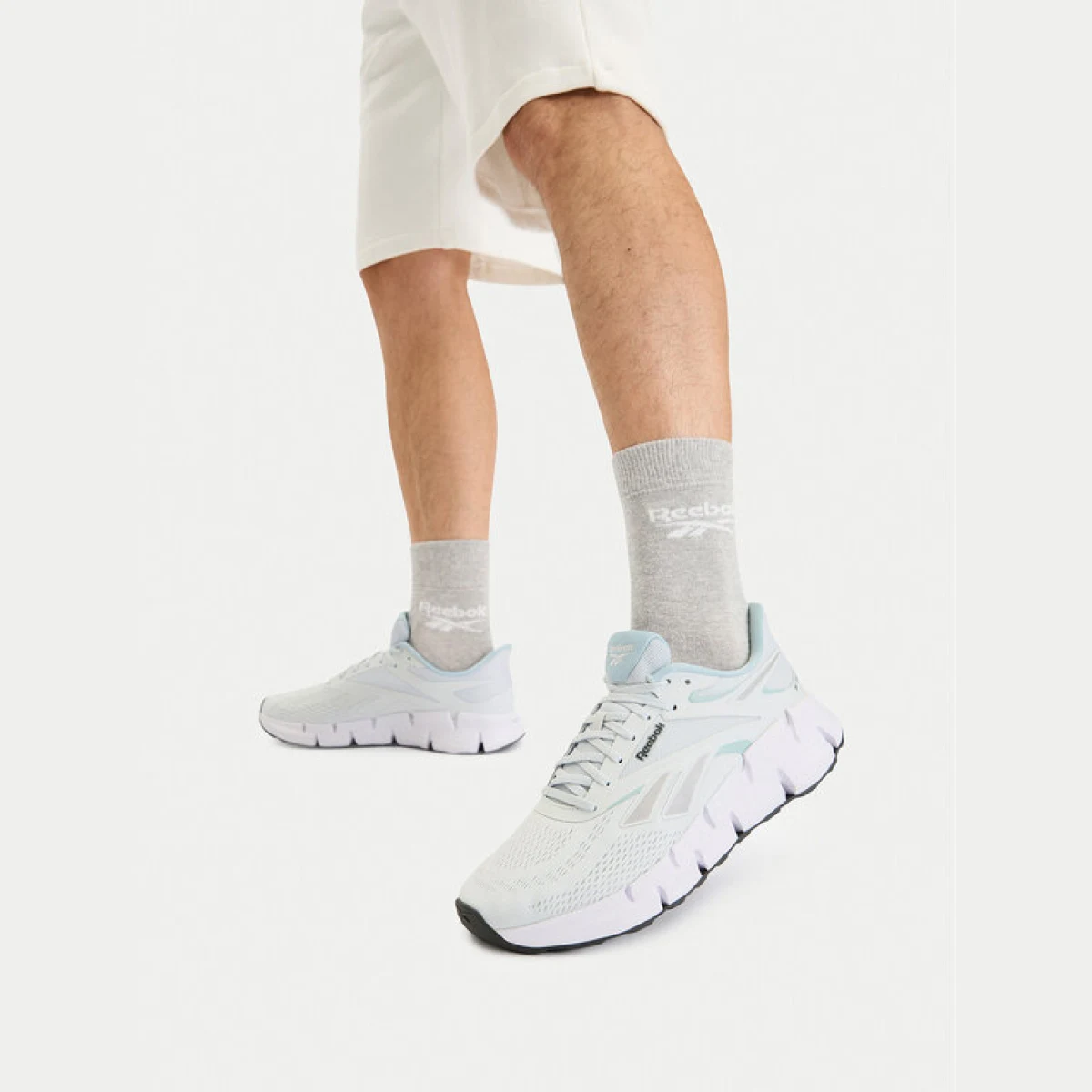 Reebok Tenisice za trčanje EO-ZIG DYNAMICA 6 100244516 Siva · záber 2