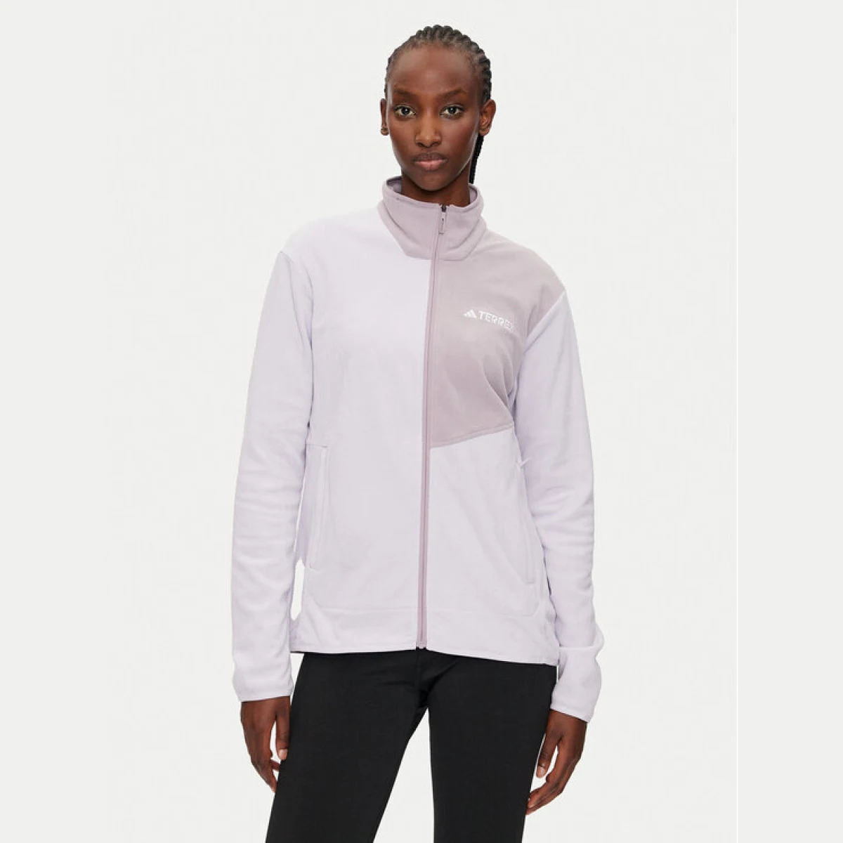 adidas Flis Terrex Multi IZ3298 Ljubičasta Regular Fit · záber 2