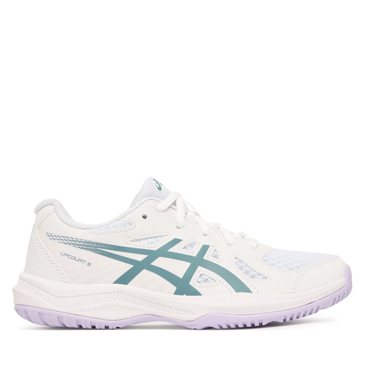 Tenisice za dvoranski nogomet Asics Upcourt 6 Gs 1074A045 Bijela · záber 11