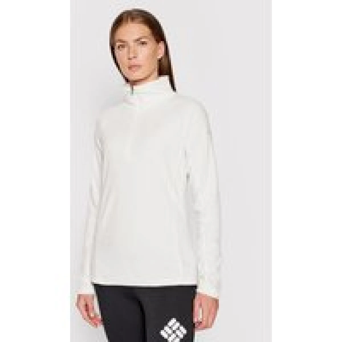 Columbia Flis Glacial™ IV Half Zip 1802201 Bijela Regular Fit · záber 1