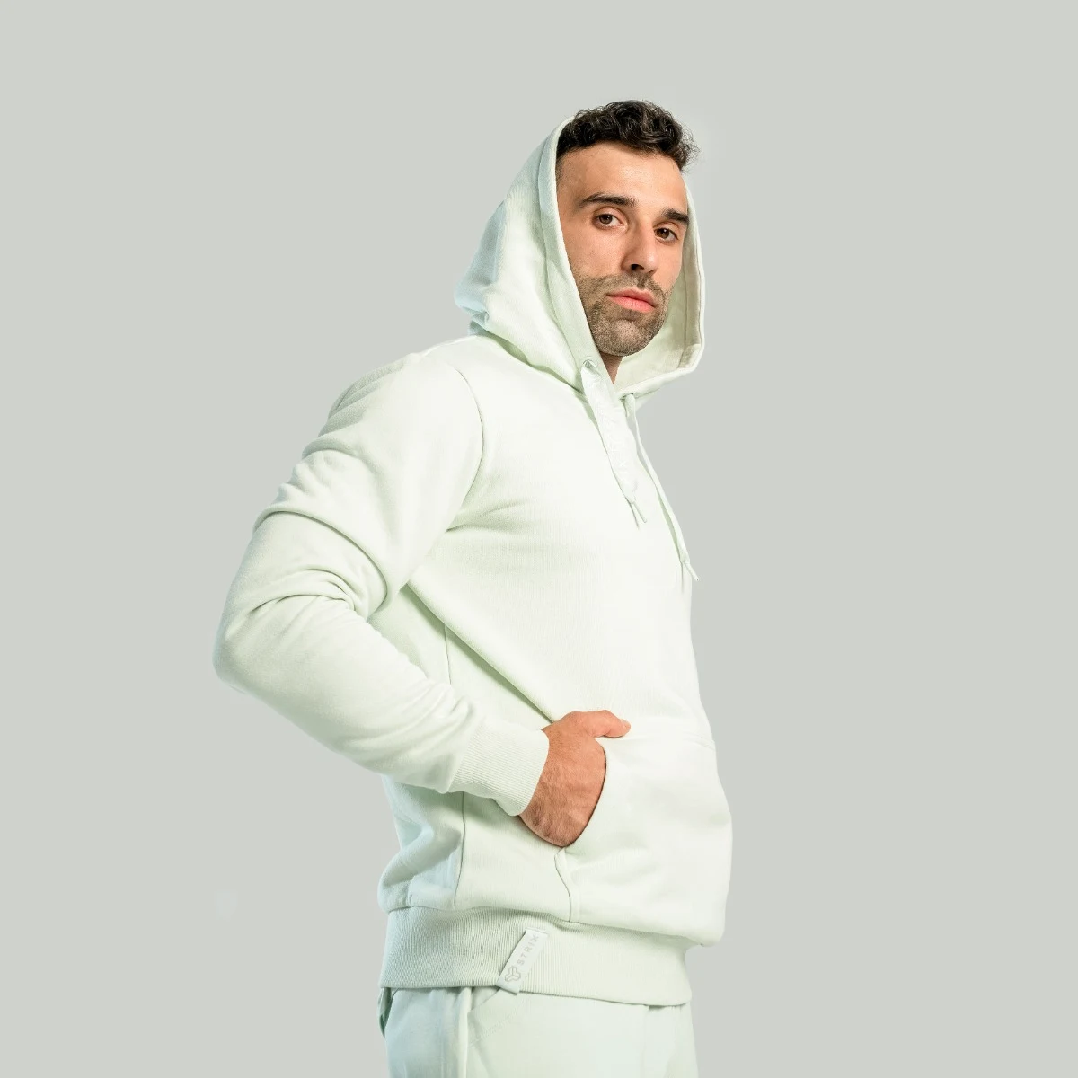 STRIX Dukserica Aster Moon Grey · záber 2